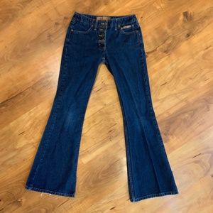 Vintage Button-Up LEI Bell Bottom Jeans